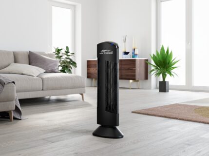 Ionic-CARE Black černá v interiéru