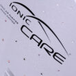 Čistička vzduchu Ionic-CARE, detail loga s krystaly, perleťově bílá zdobena krystaly