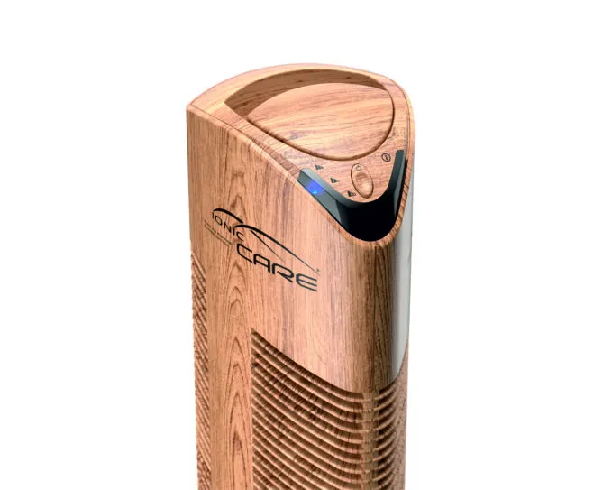 Čistička vzduchu Ionic-CARE s rozsvícenou diodou, dekor dřevo dub