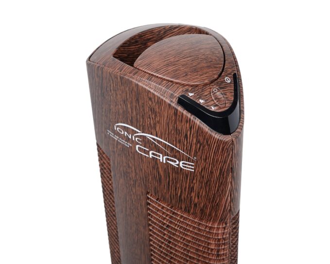 Čistička vzduchu Ionic-CARE exotické dřevo wenge detail