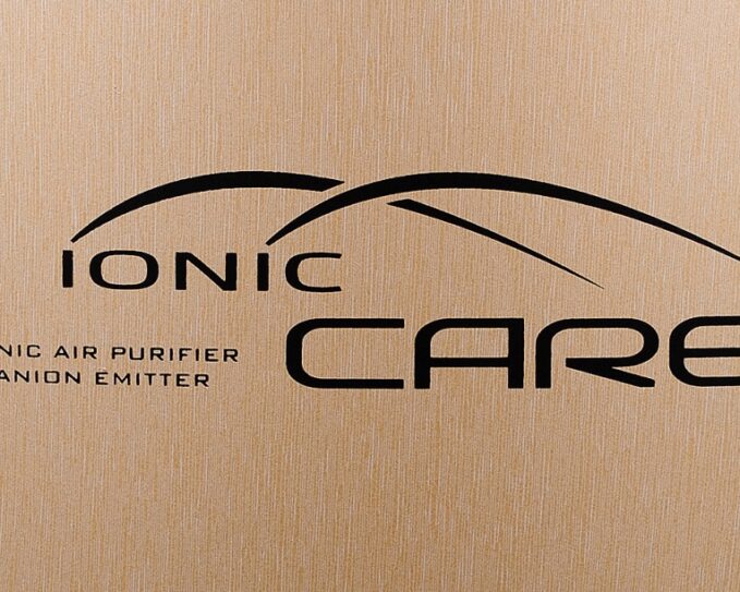 Čistička vzduchu Ionic-CARE kartáčovaný bronz struktura
