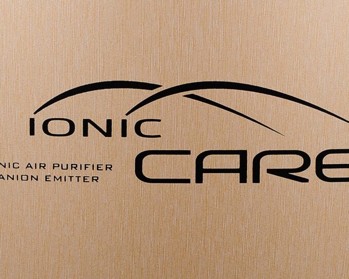 Čistička vzduchu Ionic-CARE kartáčovaný bronz struktura