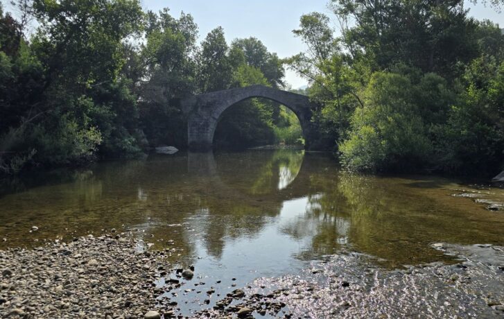 Most Pont de Spina Cavaddu na Korsice.