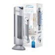 Čistička vzduchu Ionic-CARE stříbrná produkt s krabicí na bílém pozadí